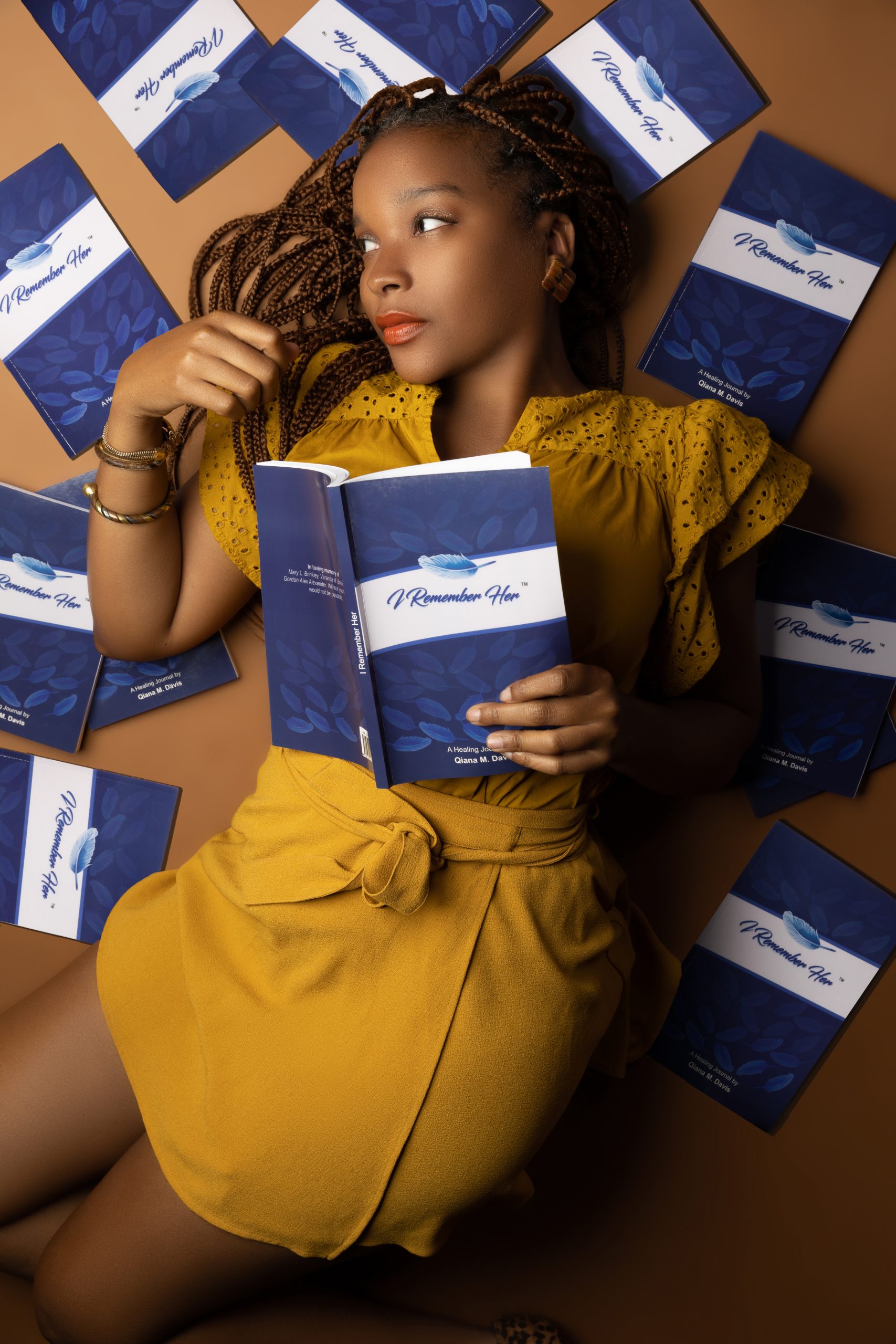 Qiana M Davis author branding photo